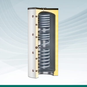 ECO-COMBI 1  DEPOSITO INERCIA CON PRODUCCION DE ACS INSTANTANEA POR SERPENTIN de 500 a 2000 L.