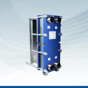 IP 3601   INTERCAMBIADOR DE PLACAS INOX O TITANIO DESMONTABLES alt. 745 mm.