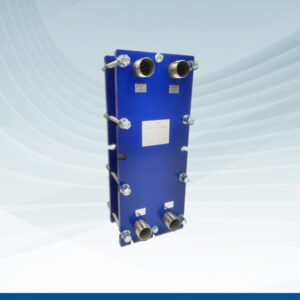 IP 3700  INTERCAMBIADOR DE PLACAS  INOX ó TITANIO DESMONTABLES alt.773 mm.