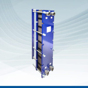 IP 3705   INTERCAMBIADOR DE PLACAS INOX ó TITANIO DESMONTABLES alt. 1183 mm.