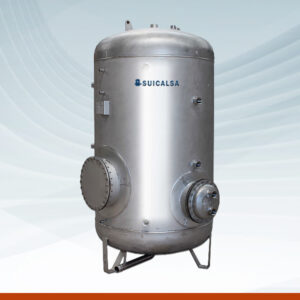 IV  INTERACUMULADOR INOXIDABLE 316L CON SERPENTIN EXTRAIBLE de 750 a 5000 L.